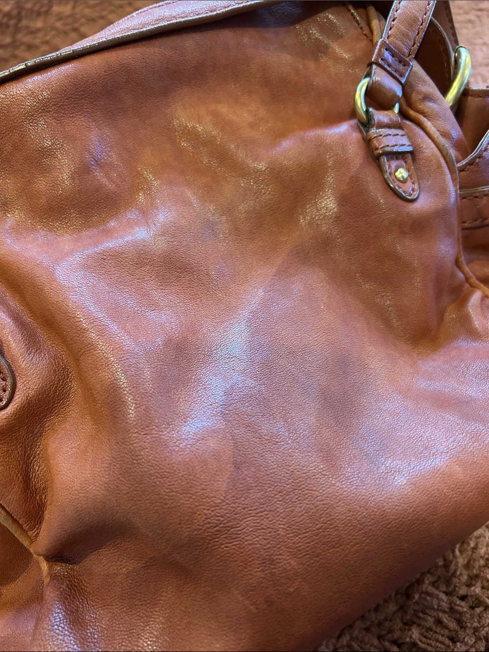 Marc by Marc Jacobs Brown Leather Shoulder Bag - Picture 4 of 10